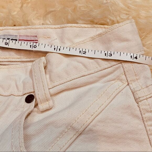 Vintage Zena super high off white button fly jeans - Picture 8 of 11